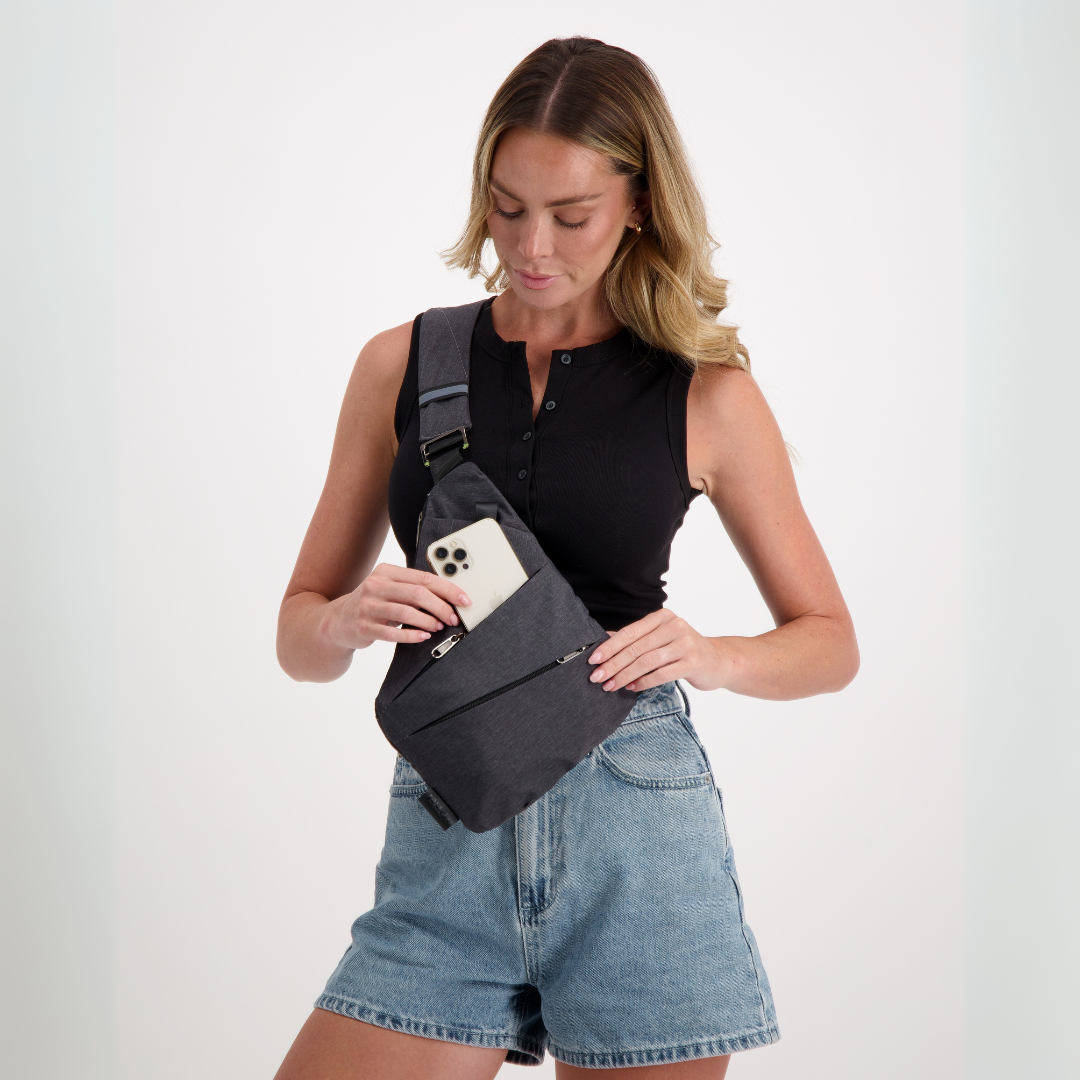 Anti-Theft Cross Body Bag