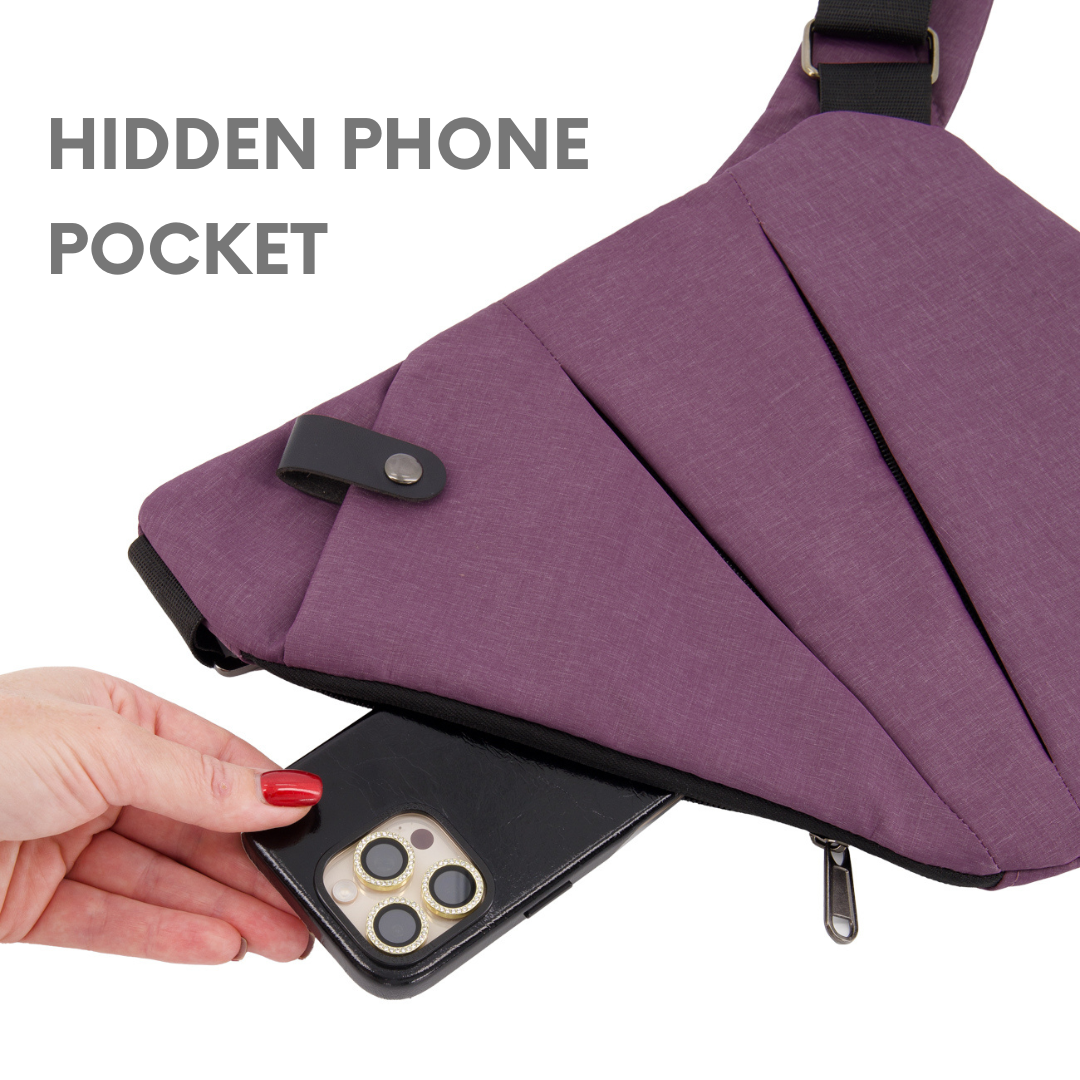 Anti-Theft Cross Body Bag