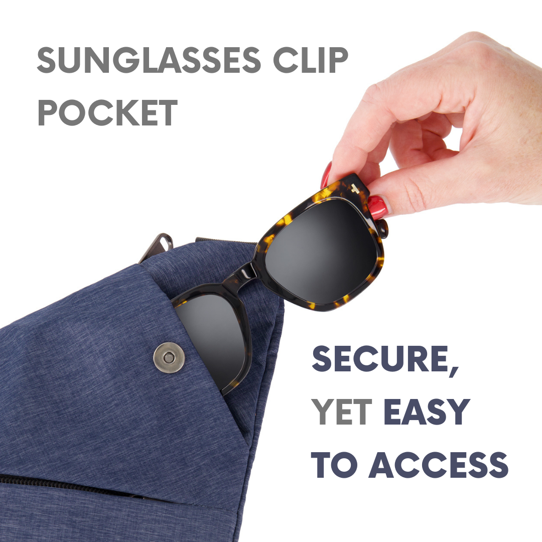 Anti-Theft Cross Body Bag