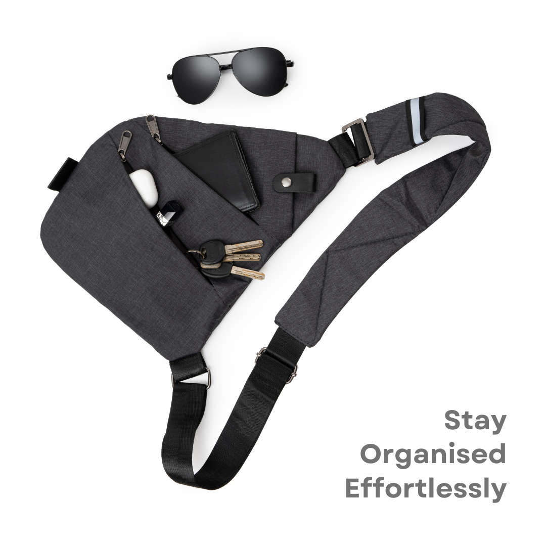 Anti-Theft Cross Body Bag