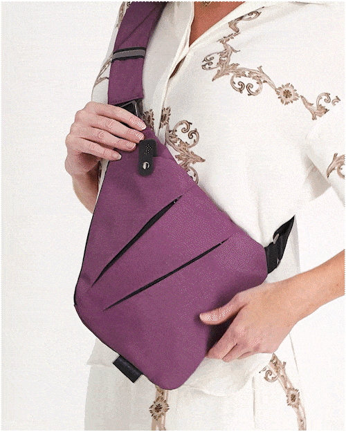 Anti-Theft Cross Body Bag