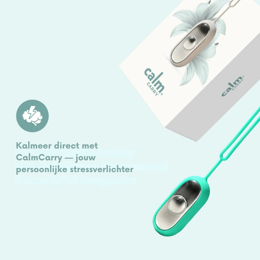 CalmCarry® draagbaar wellnessapparaat helpt angst, stress en slapeloosheid te verlichten met veilige microstroomtechnologie. Ontworpen om het PC8-acupressuurpunt in uw handpalm te stimuleren, bevordert het ontspanning en een betere slaap. Met instelbare intensiteit, automatische timer van 20 minuten, oplaadbare batterij en compact ontwerp voor thuis, op reis of voor het slapengaan. Geschikt voor volwassenen en kinderen onder toezicht, waardoor het een attent wellnesscadeau is.