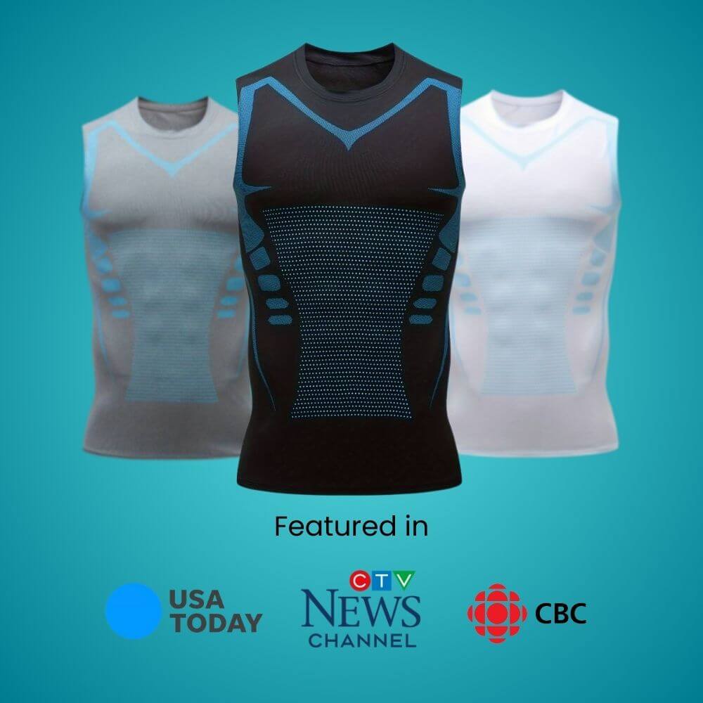 Het BellyBoost Dad Shirt combineert innovatieve Ionic Ice-technologie om energie en concentratie te stimuleren met een V-Boost-ontwerp dat de borst en buikspieren versterkt en gynaecomastie vermindert. Dit shirt is gemaakt van ademende, rekbare stof, verbetert de houding en helpt rugklachten te verlichten voor comfort gedurende de hele dag. Ideaal voor vaders die op zoek zijn naar meer energie, een betere spiertonus en een betere houding, zonder moeite en in stijlvolle sportkleding.