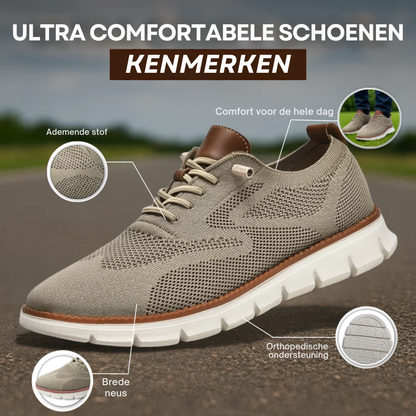 EasySteps orthopedische schoenen zijn ontworpen met orthopedische expertise en bieden de perfecte combinatie van lichtgewicht comfort, ondersteuning en een brede neus voor brede voeten. Ideaal om de hele dag pijnvrij te lopen, met een comfortabele pasvorm die stabiliteit en verlichting biedt bij voet- en gewrichtsklachten. Perfect voor dagelijks gebruik, werk of ontspanning.
