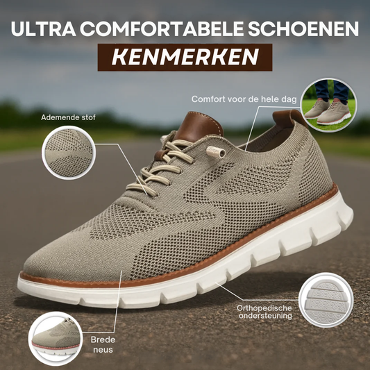 EasySteps orthopedische schoenen zijn ontworpen met orthopedische expertise en bieden de perfecte combinatie van lichtgewicht comfort, ondersteuning en een brede neus voor brede voeten. Ideaal om de hele dag pijnvrij te lopen, met een comfortabele pasvorm die stabiliteit en verlichting biedt bij voet- en gewrichtsklachten. Perfect voor dagelijks gebruik, werk of ontspanning.