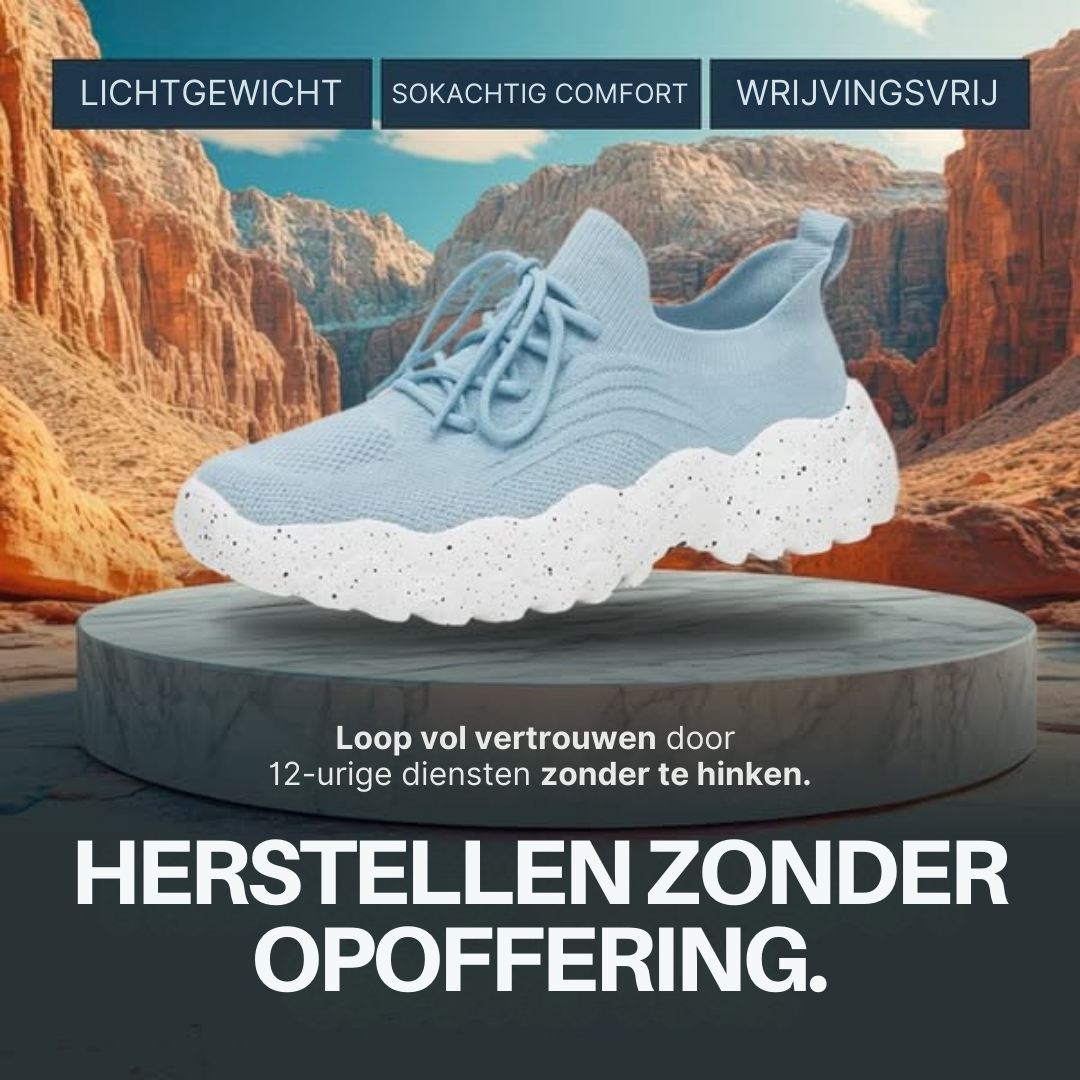 Lamova wandelschoenen voor gezond en comfortabel lopen, verlichten druk op voeten en gewrichten dankzij orthopedische ondersteuning, brede neus en lichtgewicht, flexibel ontwerp. Ideaal voor dagelijks gebruik, langdurig comfort en stabiliteit. Ontwikkeld met orthopedische experts voor optimale pasvorm en natuurlijke voetbeweging. Perfect voor wandelen, werk of vrije tijd.