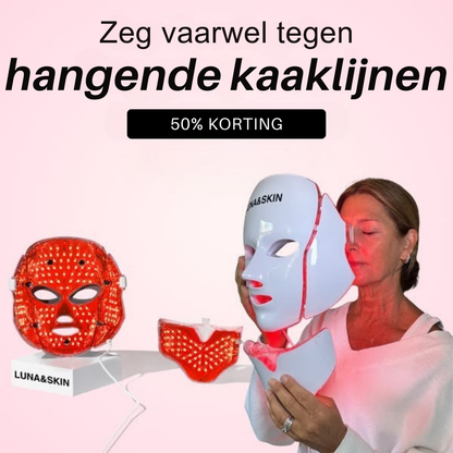 De RegenMask™ is een professioneel huidverzorgingsapparaat dat is ontworpen om verslapte wangen en onderkin te liften en de kaaklijn te definiëren met behulp van 7-golflengte LED-lichttherapie en microstroomstimulatie. Met 192 klinische LED's, 9 intensiteitsniveaus en een halsopzetstuk versterkt het de gezichtsspieren en verbetert het de huidtextuur in slechts 10-15 minuten. Het apparaat is goedgekeurd door de FDA en CE-gecertificeerd, veilig, effectief en geschikt voor alle huidtypes en -tinten.