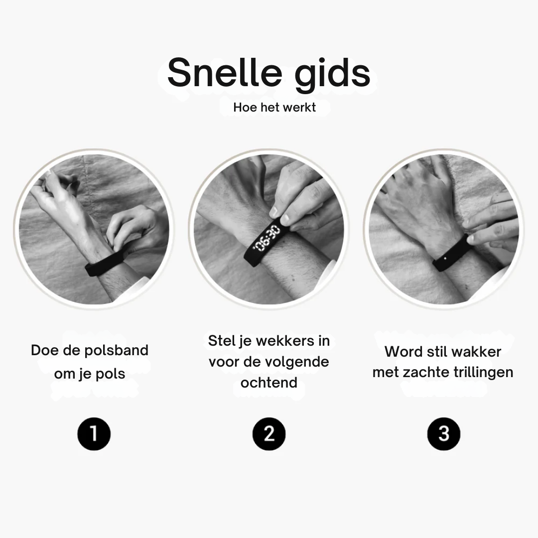 SnoozeBuddy Stille Wekker voor Zware Slapers – dé oplossing voor iedereen die moeilijk wakker wordt. Deze innovatieve wekker biedt een 100% Wakker Worden Garantie en is speciaal ontworpen om u effectief wakker te maken zonder uw partner of huisgenoten te storen. Ideaal voor diepe slapers. Geluidloos, discreet en betrouwbaar ontwaken, elke ochtend weer. Gemaakt dóór en vóór zware slapers.